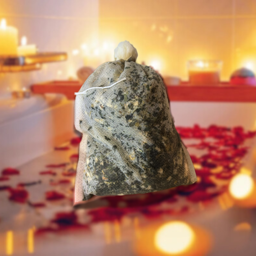 Aromatična kupka sa lekovitim bijem u velikoj vreci caja