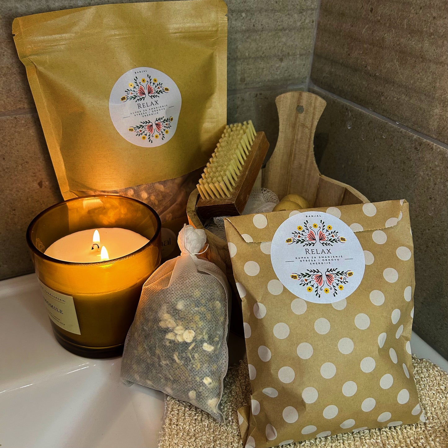 Prirodna kesica za kupanje – Banjal Relax