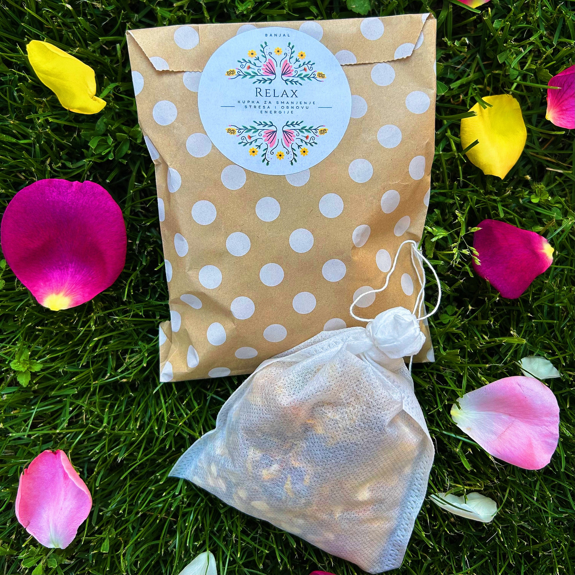 Prirodni spa čaj za kadu sa lavandom