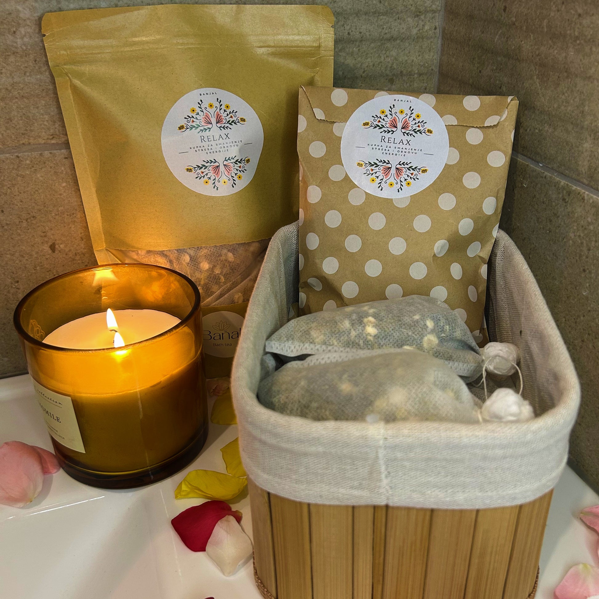 Spa ritual kod kuće uz biljne kupke